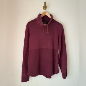 L.L.Bean Women’s Burgundy Pullover Sweatshirt size XL